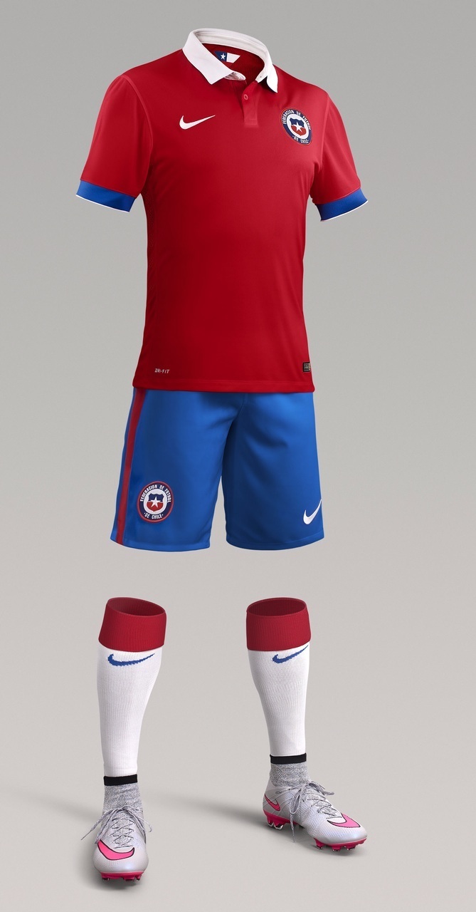 Nike Chile 201516 Kits Released Footy Headlines