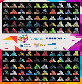 PES 2018 Boots Pack v3 by Tisera09