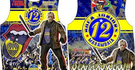 camisa da torcida organizada do boca juniors