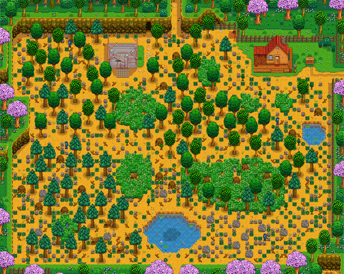 Stardew Valley 農場佈局圖大全 娛樂計程車 Stardew Valley 農場佈局圖大全 娛樂計程車