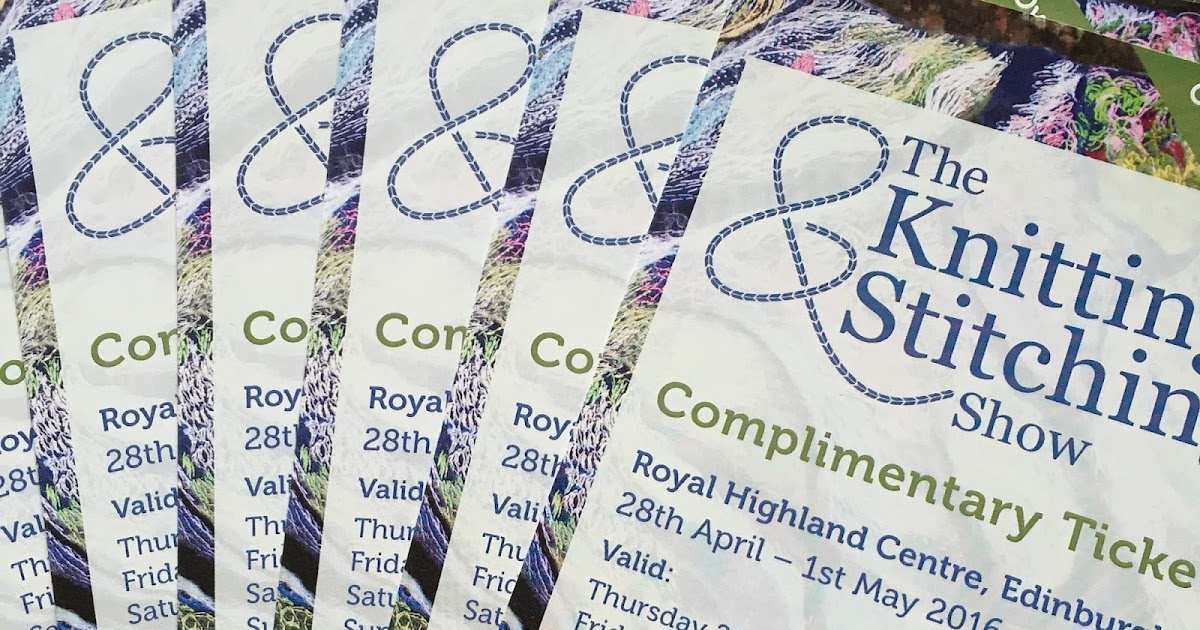 Emma Vining Hand Knitting: Ticket Giveaway for the Edinburgh Knitting & S...