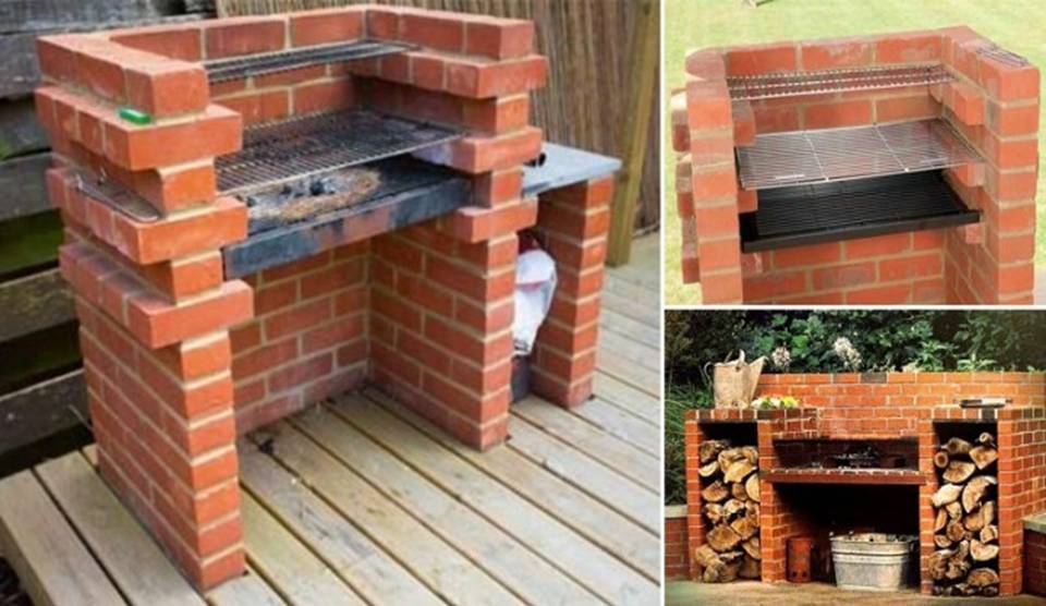 How To Build A Brick Barbecue In Your Backyard Decor Units How To Build A Brick Barbecue In Your, Outdoor Brick Grill Ideas