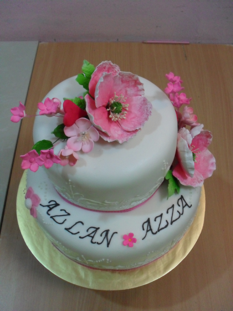 Inasalybakery KEK KAHWIN FONDANT INA SP