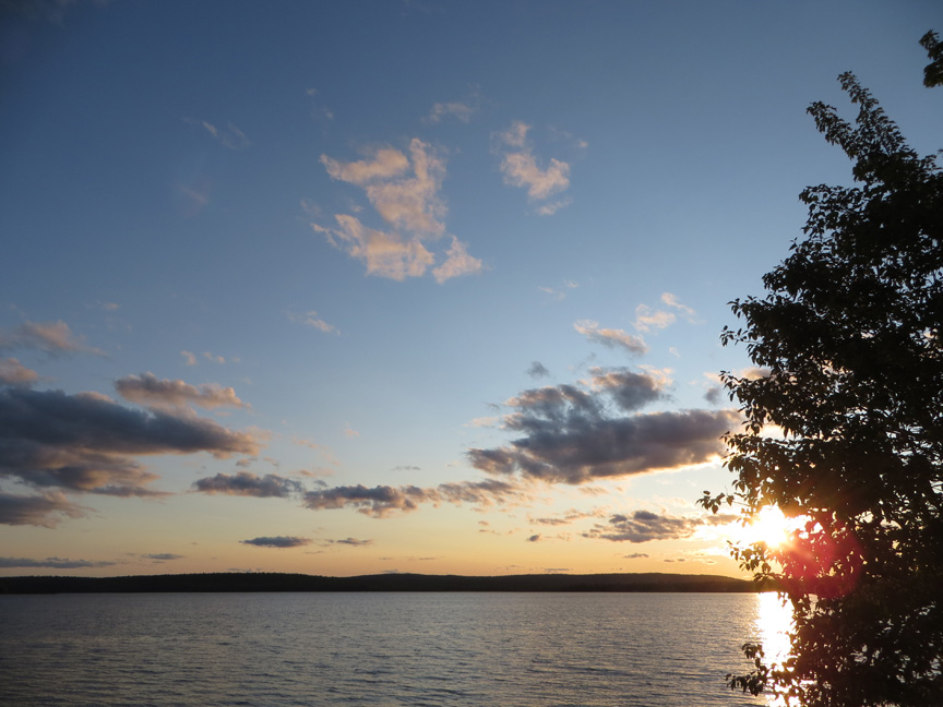 just a little is enough Madawaska Lake Vacation 2017