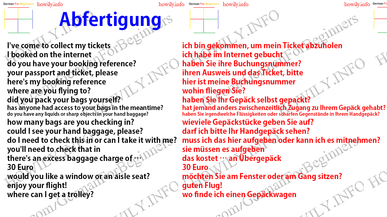 Abfertigung Abfertigung