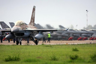 Ισραηλινά F 16 στη Λάρισα - Άσκηση με την Ελληνική Πολεμική Αεροπορία  