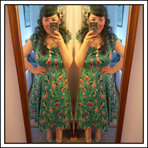 ootd collectif dolores mermaid dress and irregular choice sparkling slipper ootd collectif dolores mermaid dress and irregular choice sparkling slipper