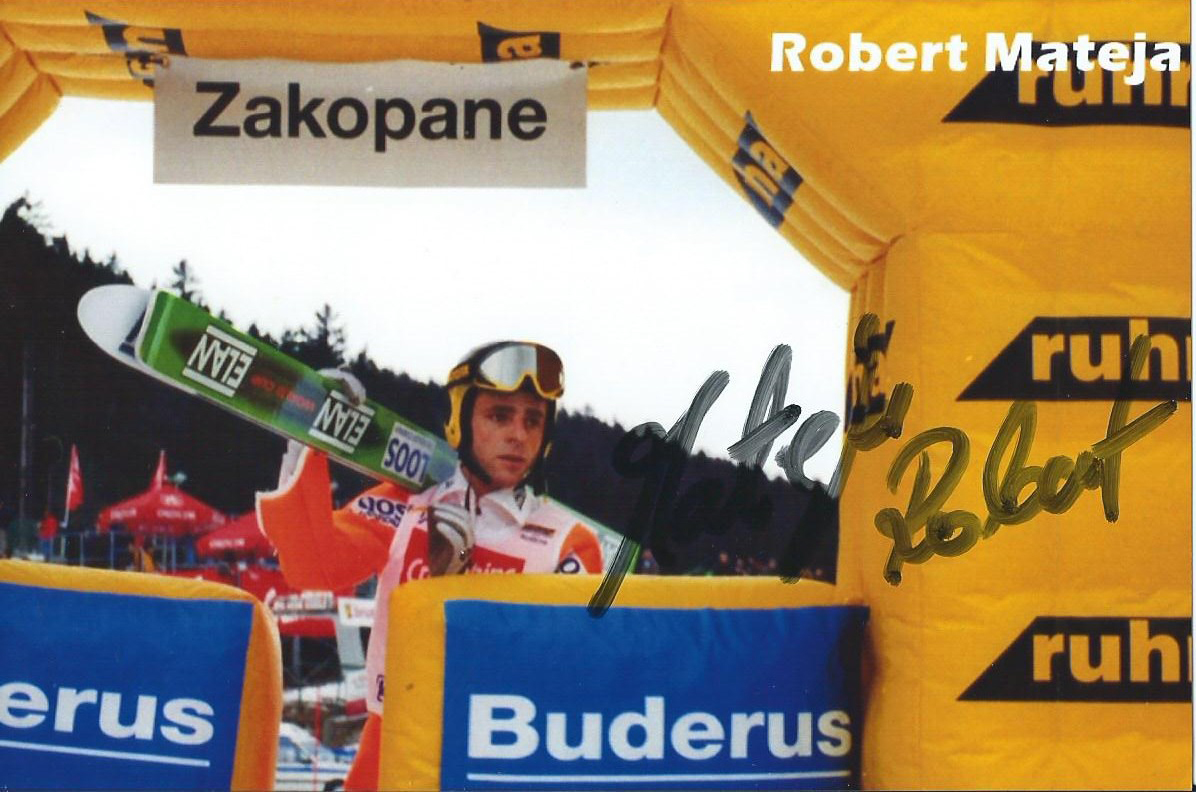 Autografy Bartka 262 Robert Mateja