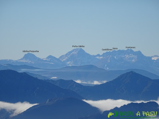 Desde la Llambria vista de Ubiña