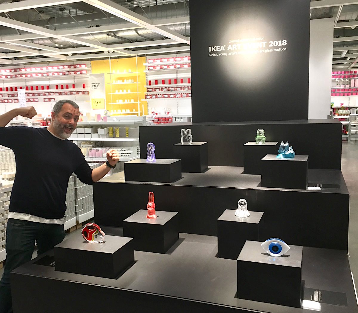 Glass Collectibles for IKEA Art Event 2018