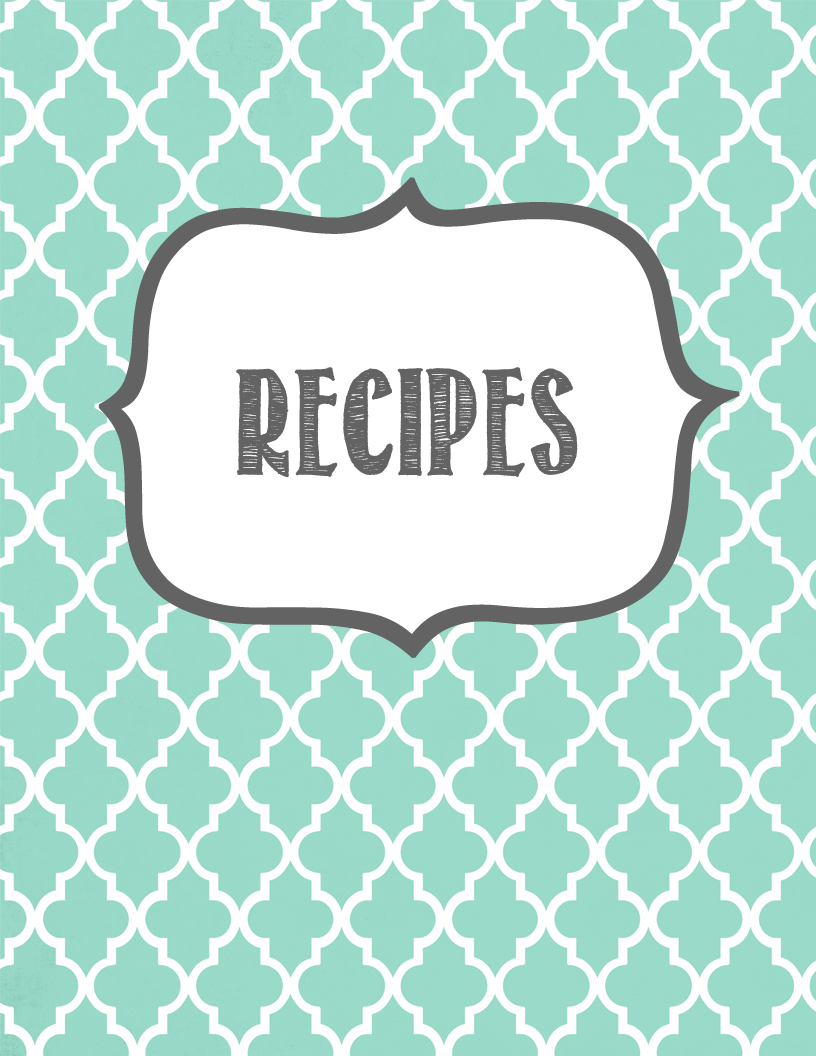 free clipart for recipe book - photo #45