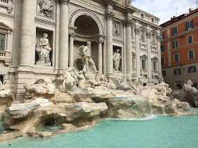 The Trevi Fountain was opened by Pope Clement XIII