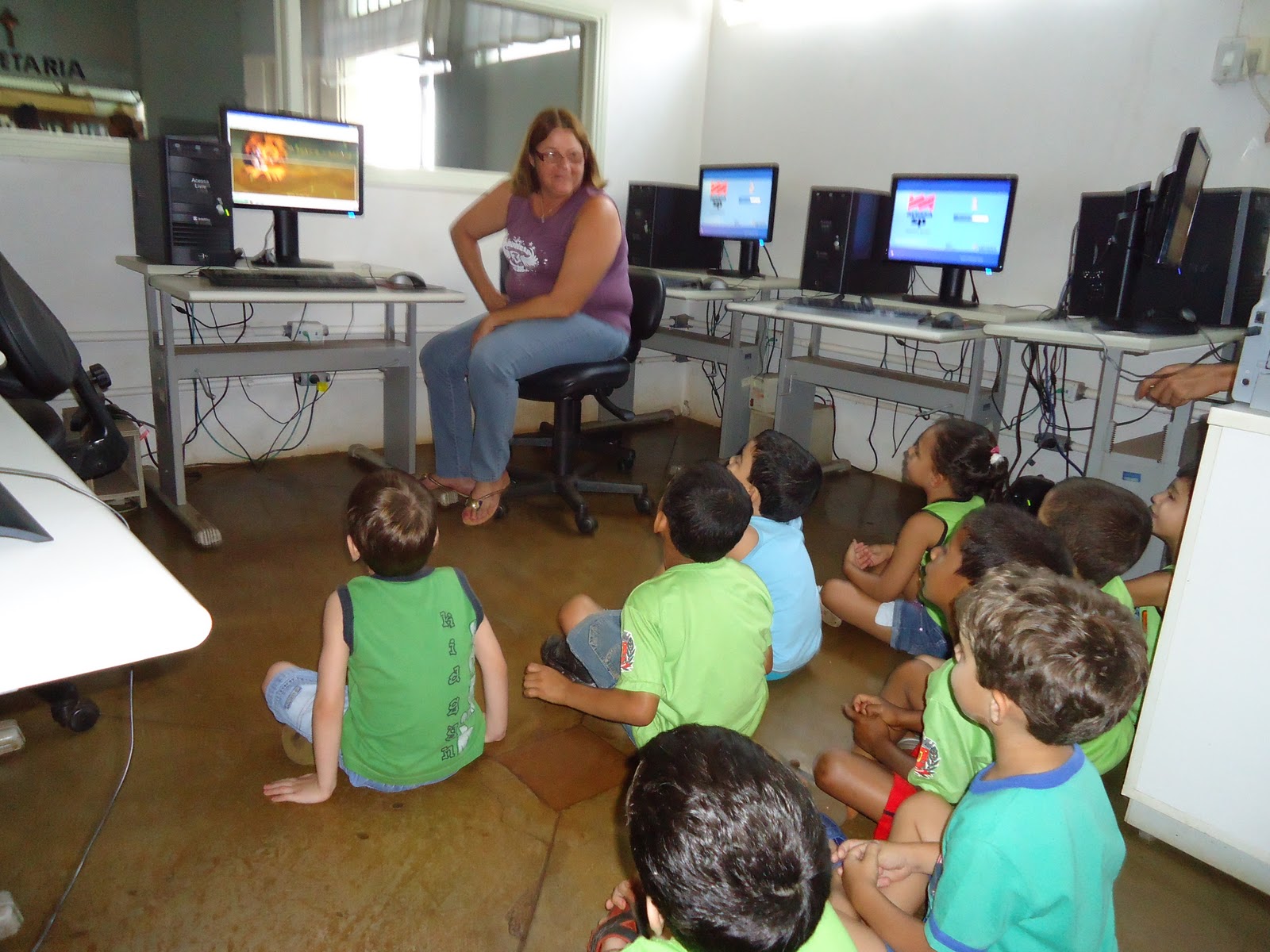 Inclusão Digital: Novo Projeto ! - Tecnologia na Educação Infantil