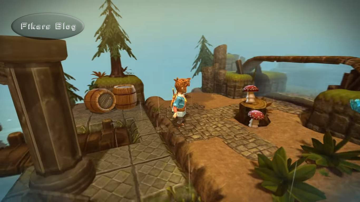 Oceanhorn как спуститься в колодец
