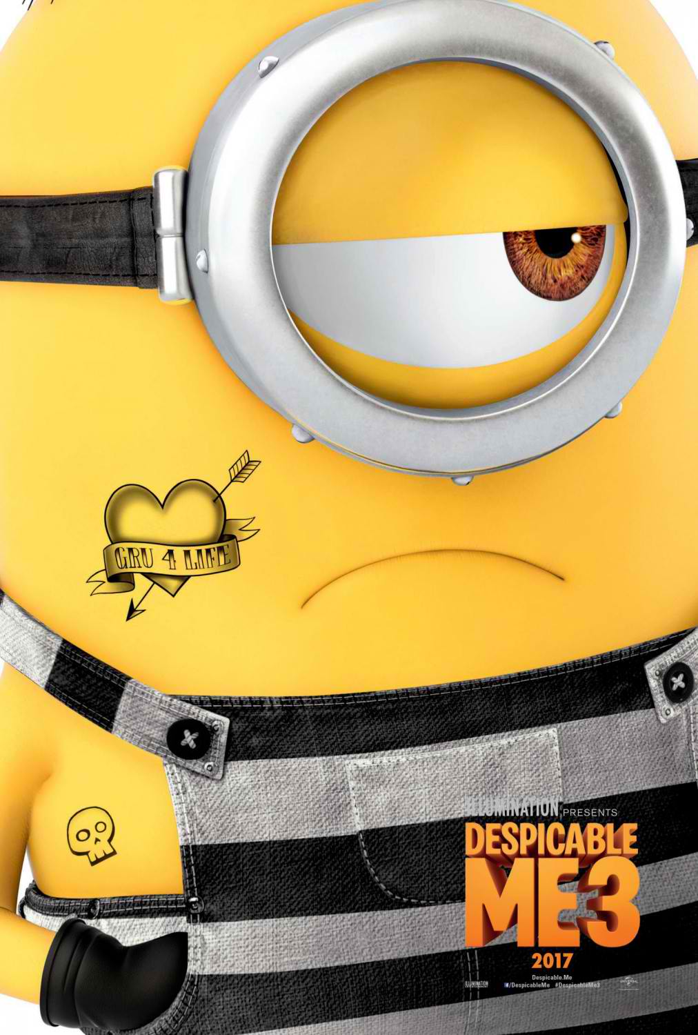 DESPICABLE ME 3 Shares Character Posters Of Minions As Inmates despicable-me-3-shares-character-posters-of-minions-as-inmates