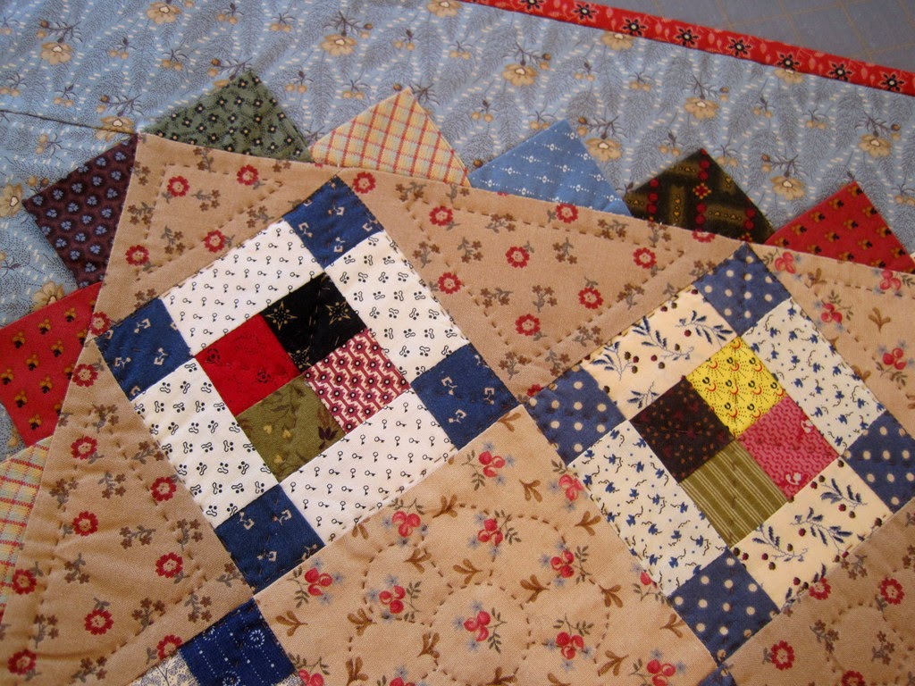 A Sentimental Quilter Prairie Points Tutorial