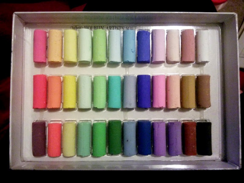 Rob's Art Supply Reviews Holbein Artists' Soft Pastels 36 Half Sticks