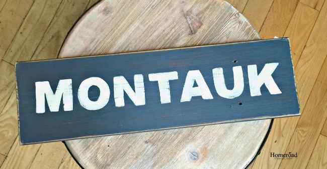 DIY Montauk Destination Sign