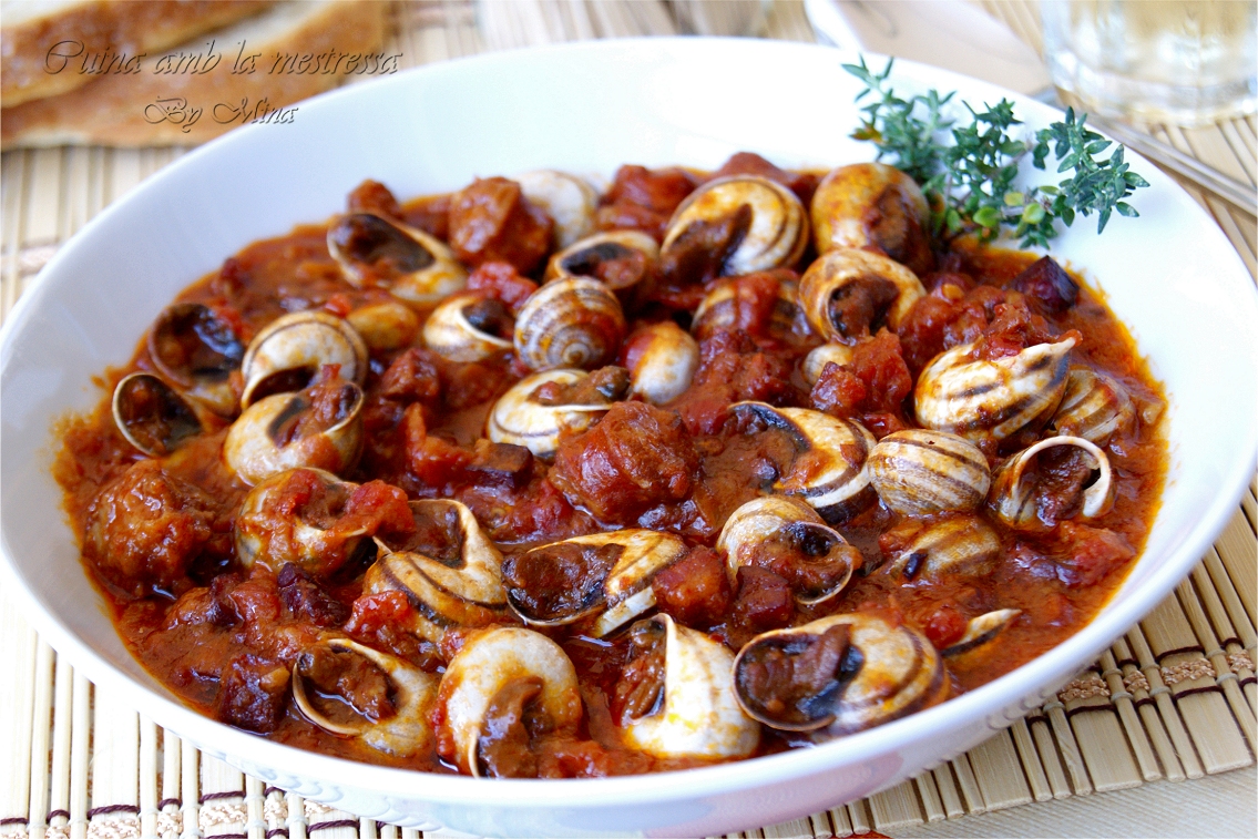 Cocina Con Mina Caracoles A La Riojana