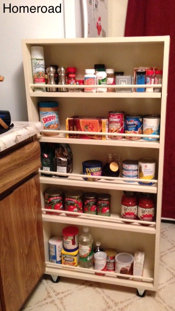 Build a DIY Slide Out Pantry