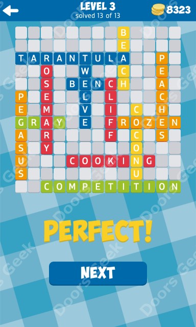 13 Word Connect Level 3 Answers ~ Doors Geek