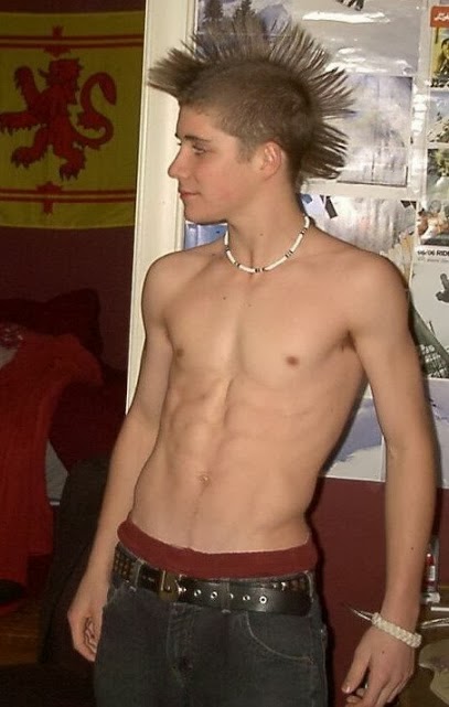 Topless Teenage Male 42