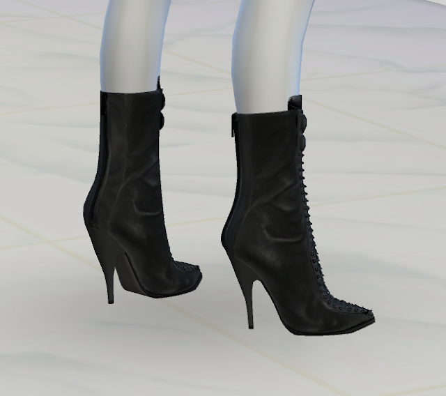 Sims 4 CC's - The Best: Givenchy Boots by greenapple018