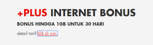 bonus internet im3 indosat