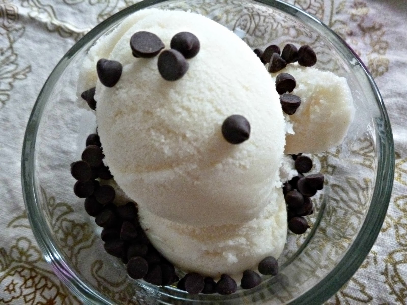 Living the Small Town Life EggFree Ice Cream!