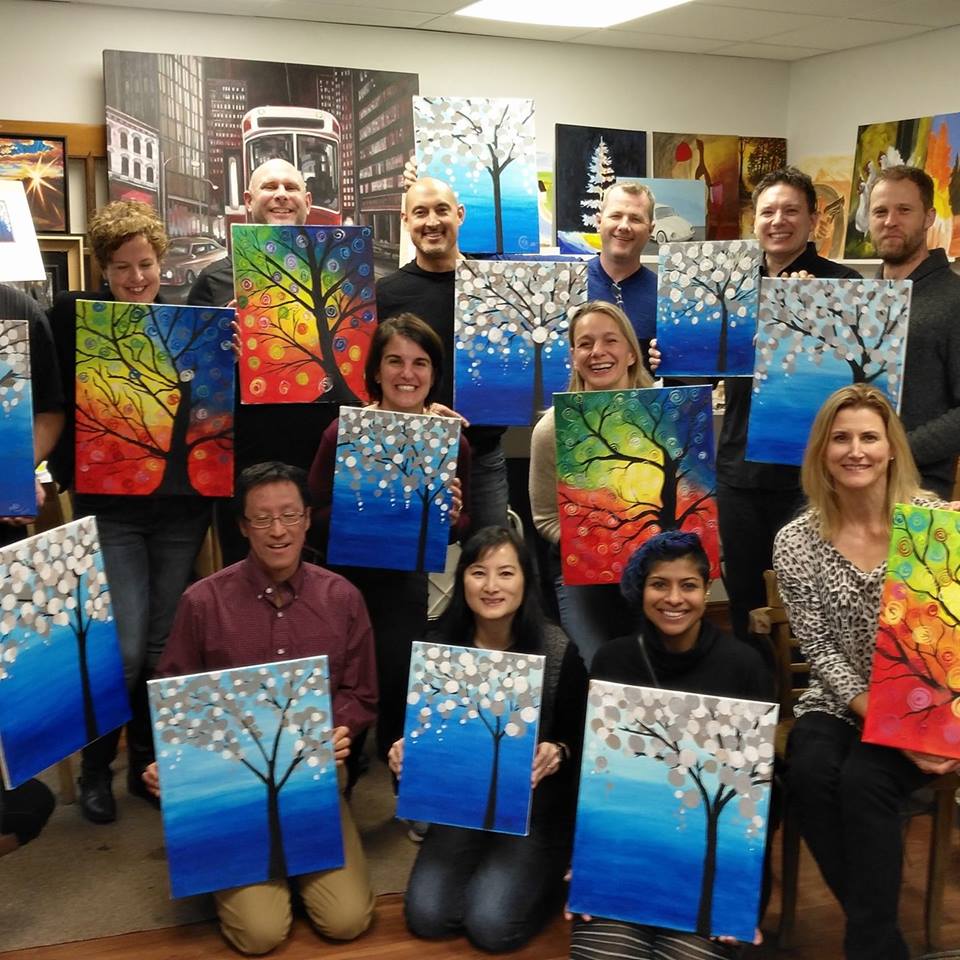 Patti Friday Collingwood Art School and Alexander Art Supplies Ontario