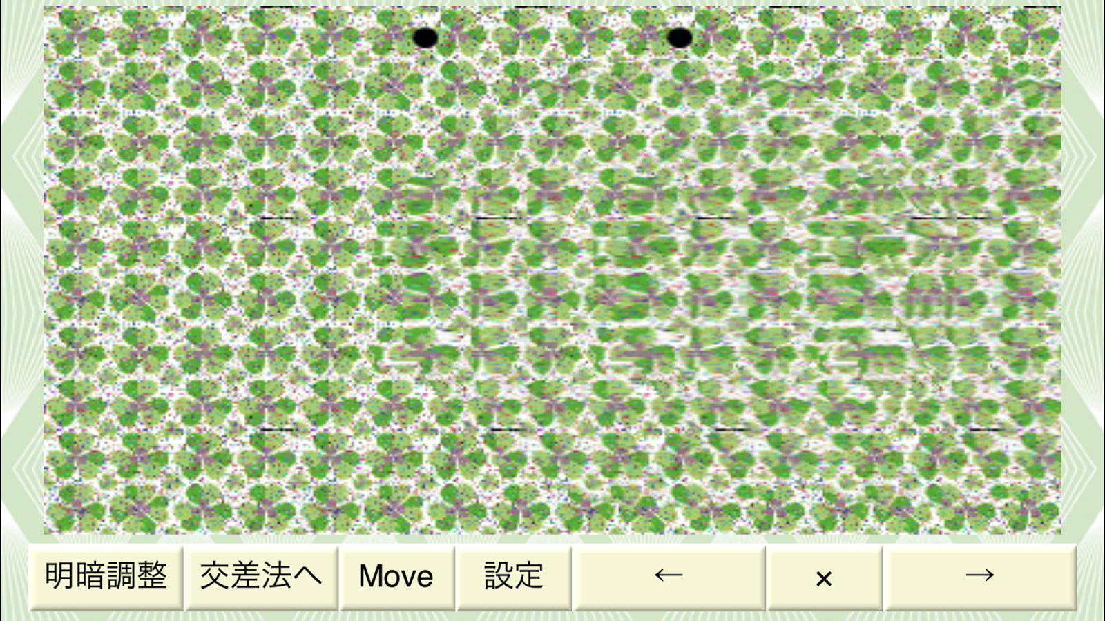 レビュー 目が疲れたらじっと見つめて視力回復 リラックス 3d視力回復 Applidata