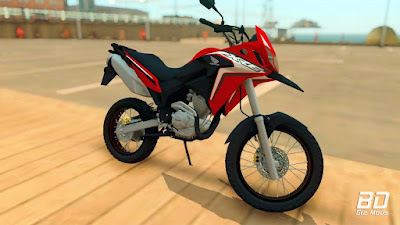 Download do mod da moto Honda XRE 300 2019 para o jogo GTA San Andreas PC