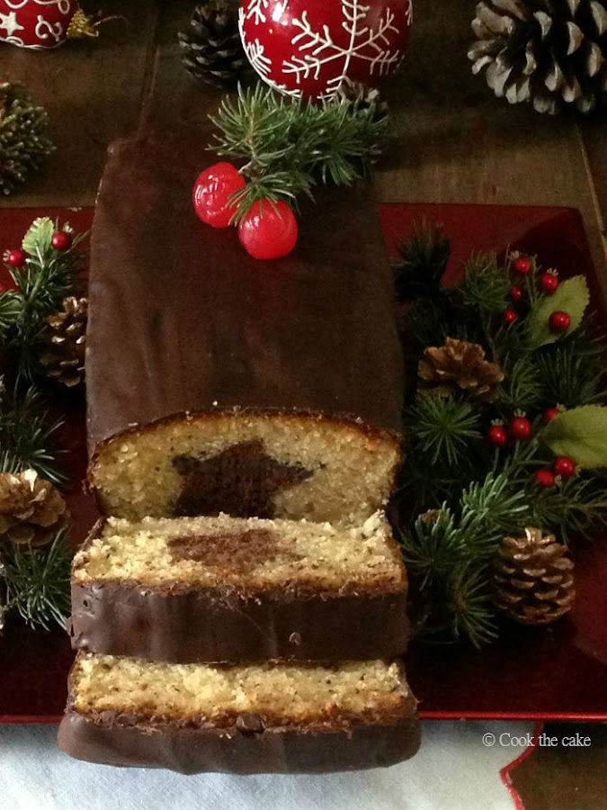 cake de vainilla, bizcocho con sorpresa