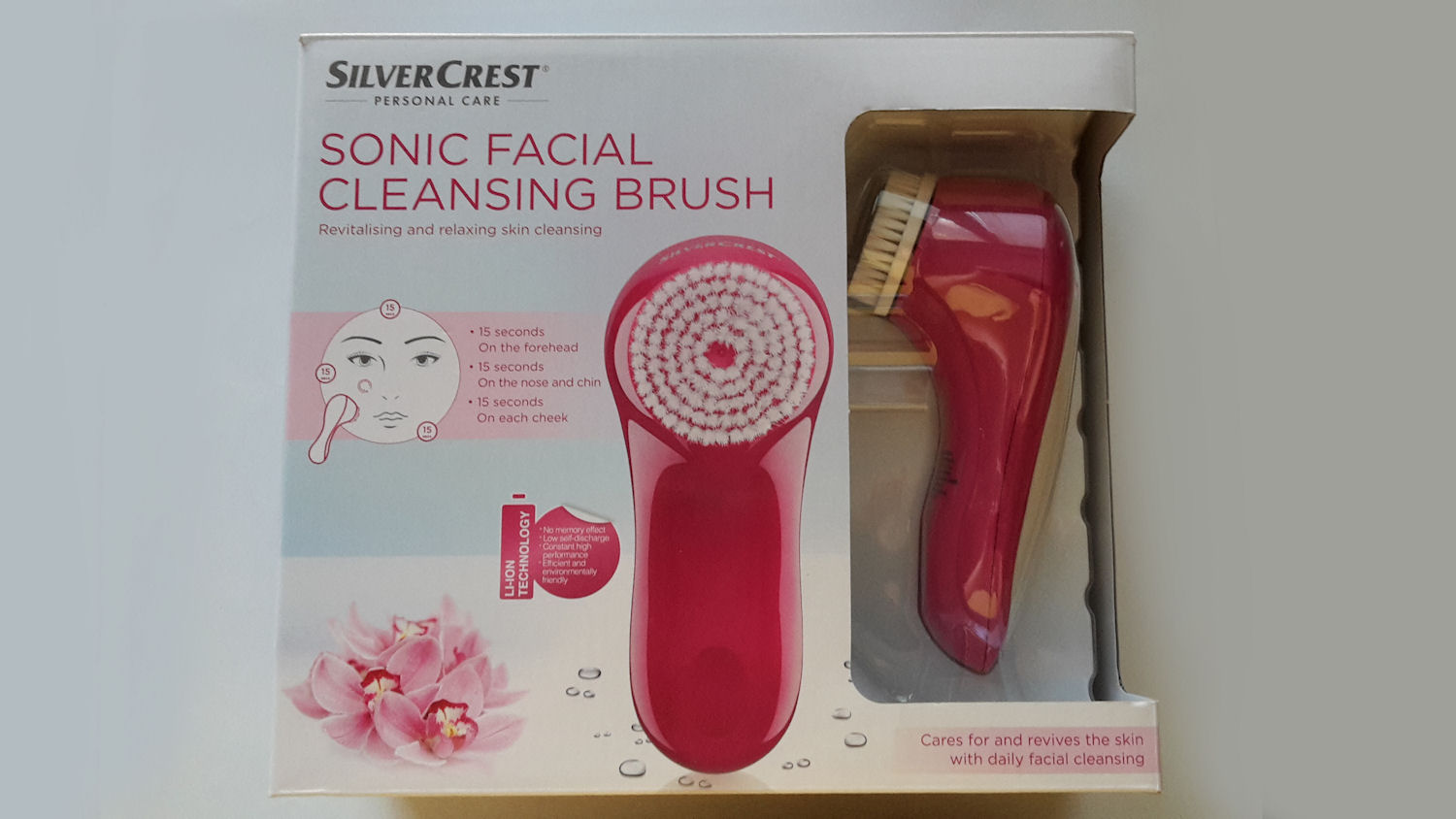 Awards4beauty Sonická kefka na čistenie pleti Silvercrest Sonic Facial