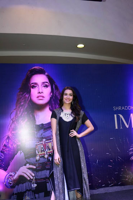 Shraddha Kapoor Stills At Enthnic Wear Store Launch