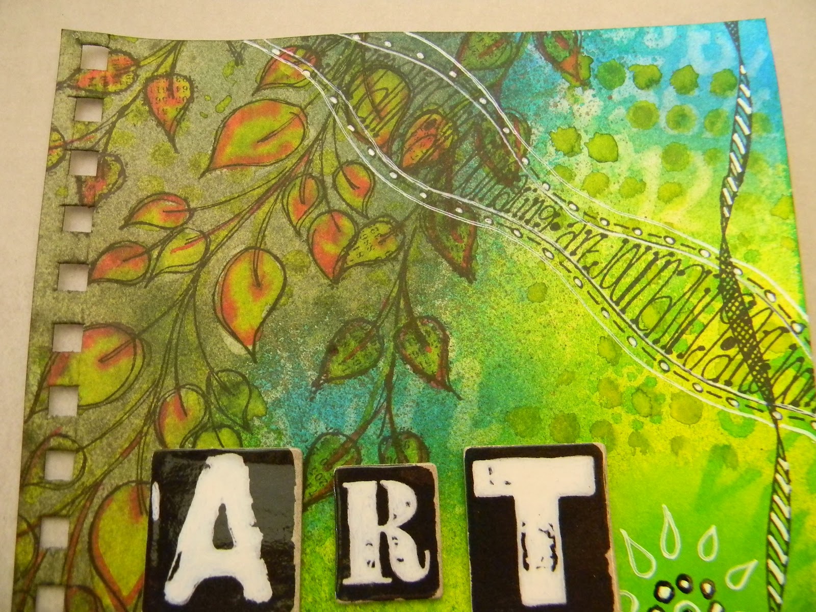 The Artful Maven: 5 Techniques With Dylusions