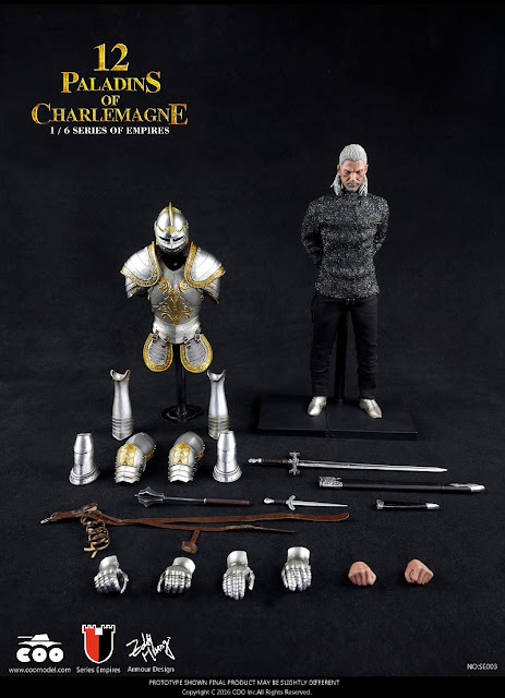 [Coo Model] 12 Paladins of Charlemagne 1/6 (Geralt - The Witcher) 12