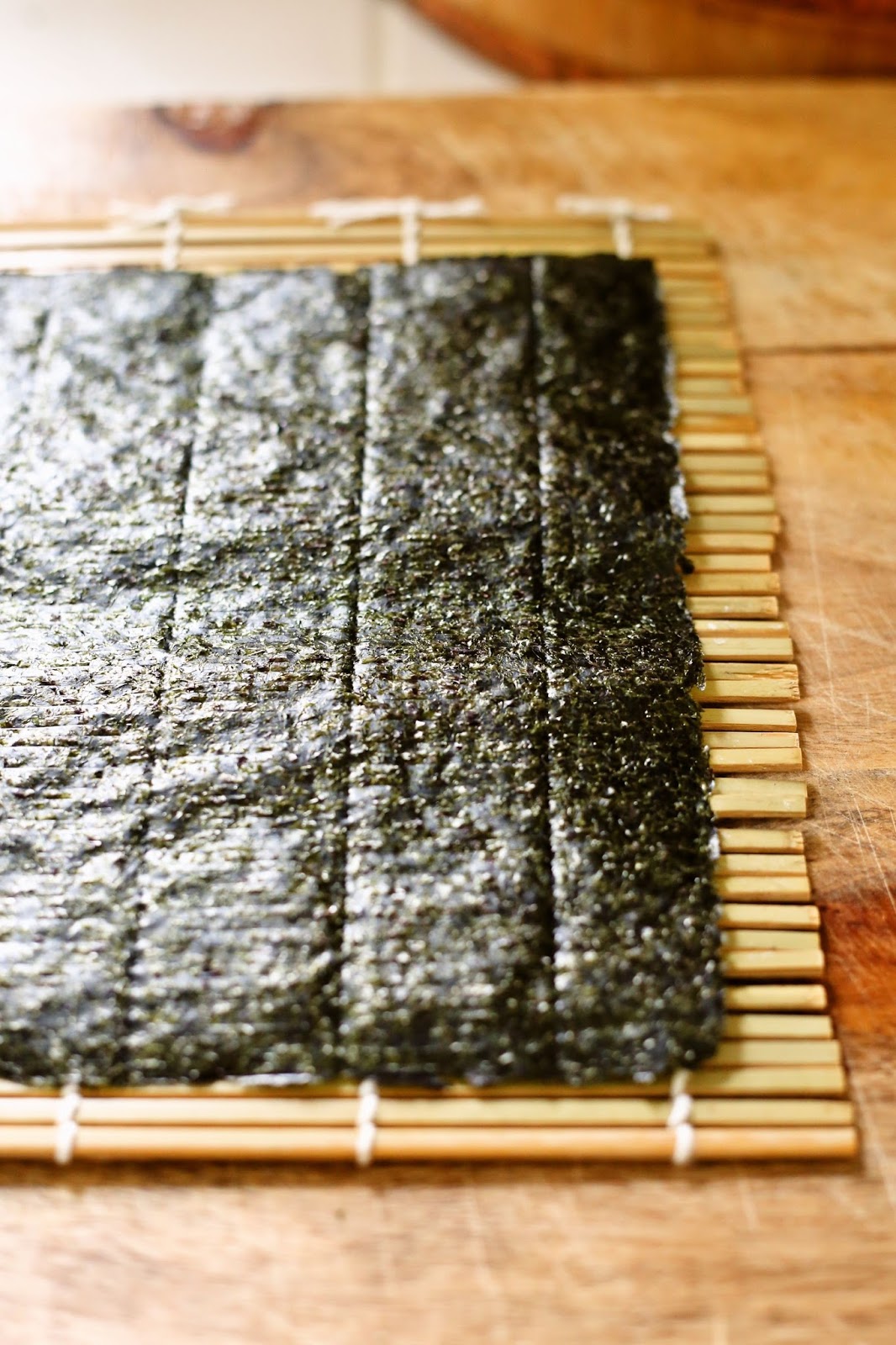 Perfectly imperfect Here it is! Maki Roll Sushi recipe!