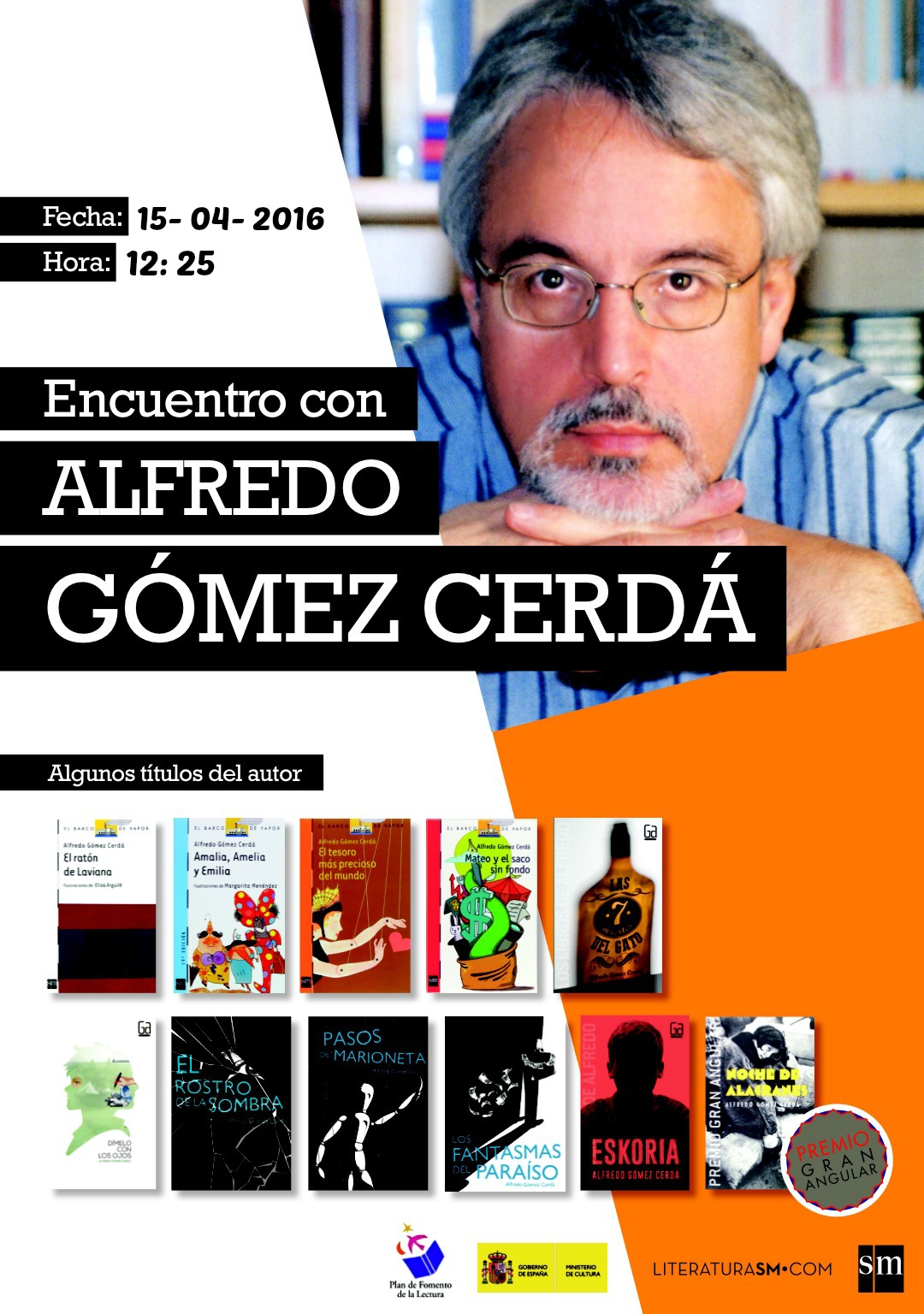 Biblioteca PdB Visita de Alfredo Gómez Cerdá