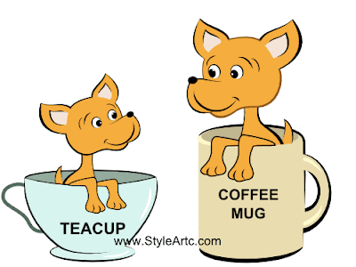 teacup chihuahua cartoon