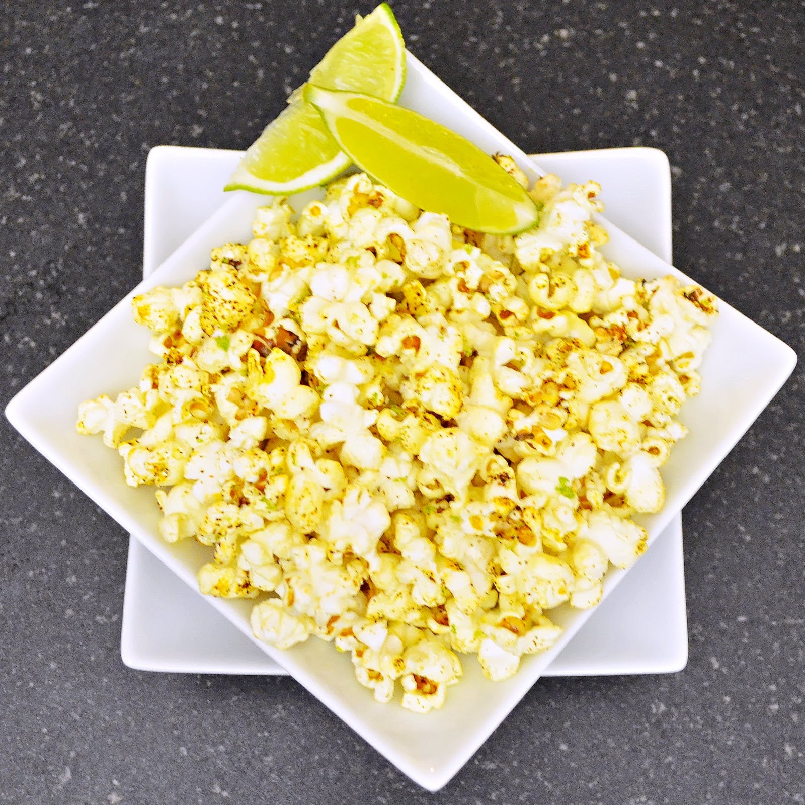 The Inventive Vegetarian: Recipe Redux: Chili Lime Popcorn