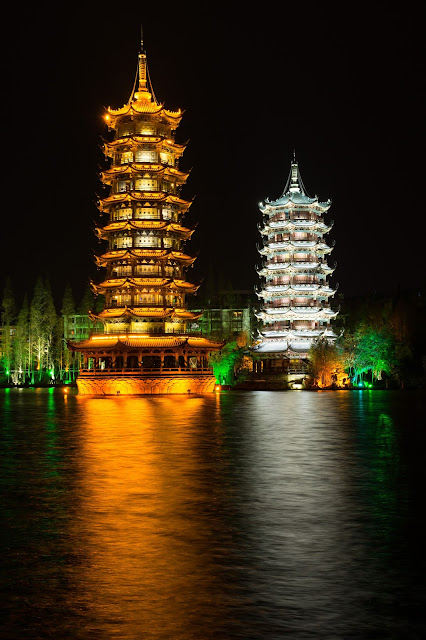 Guilin, pagodas Guilin, pagodas
