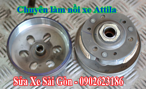 Làm nồi xe SYM Attila chạy mạnh, êm, bốc lợi xăng Làm nồi xe SYM Attila chạy mạnh, êm, bốc lợi xăng