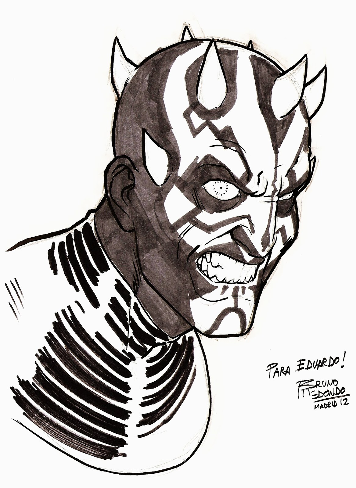 darth maul coloring pages - photo #27