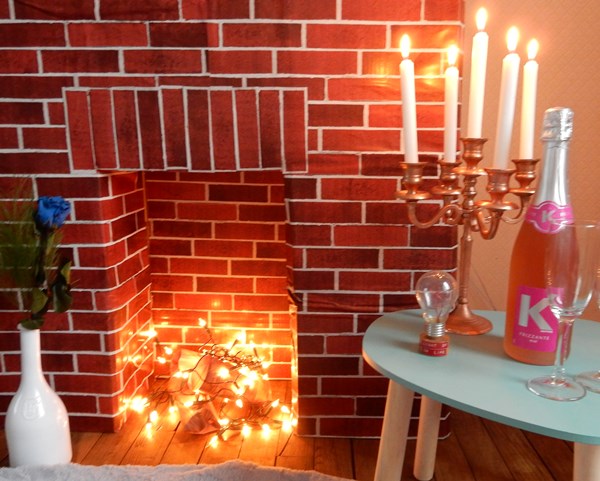 Saint Valentin au coin du (faux) feu - Caro Dels - Blog DIY et loisirs  créatifs