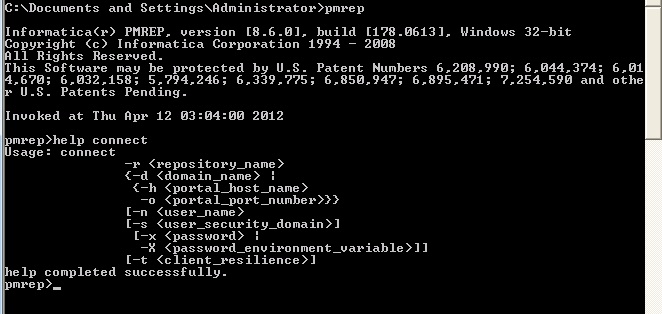 Ramakant Shankar: INFORMATICA;Starting INFACMD, PMCMD & PMREP in ...