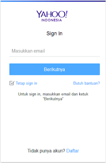 Cara Gampang Masuk (Signin) Ke Akun Email Yahoo Dan Gmail