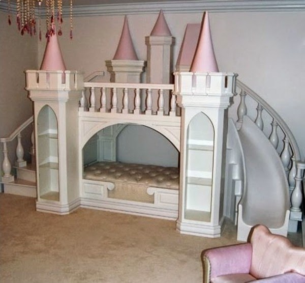 Kids bed with slide &#8211; amazing photos