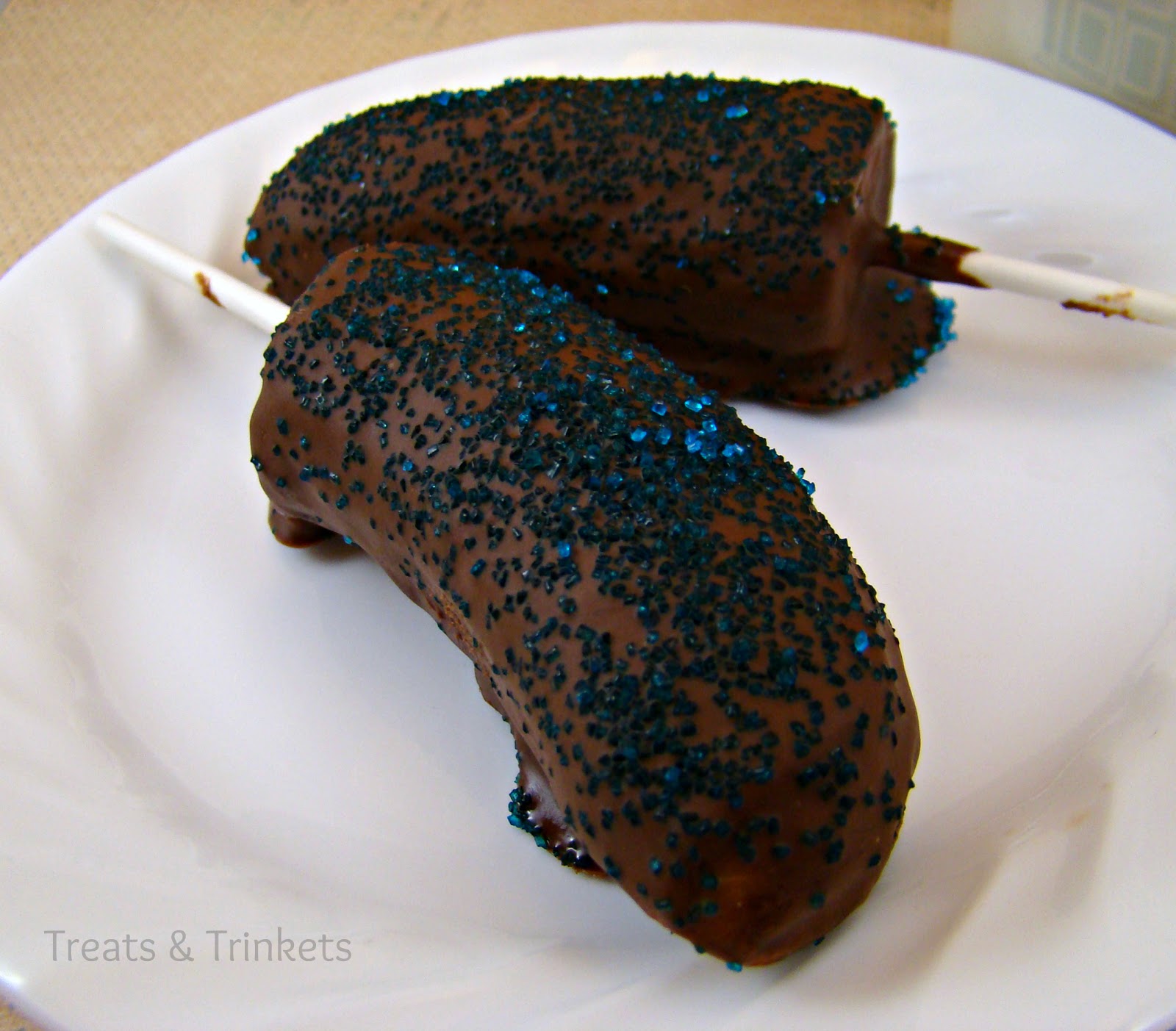 Treats & Trinkets Bananas are Good Frozen NutellaCovered Bananas