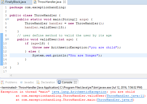 Teach Me How To program: Modifiers Java -modifiers java Exception Keywords